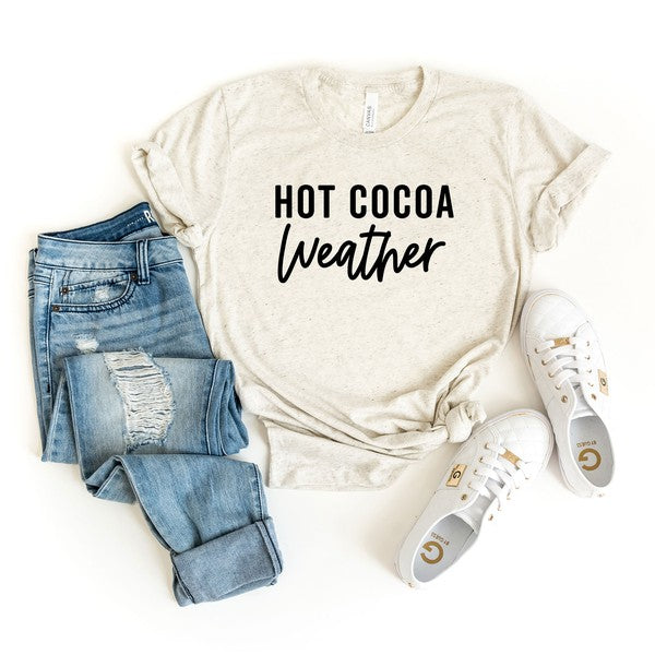 Hot Cocoa Weather Short Sleeve Graphic Tee