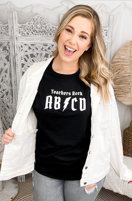 Teachers Rock ABCD T-Shirt