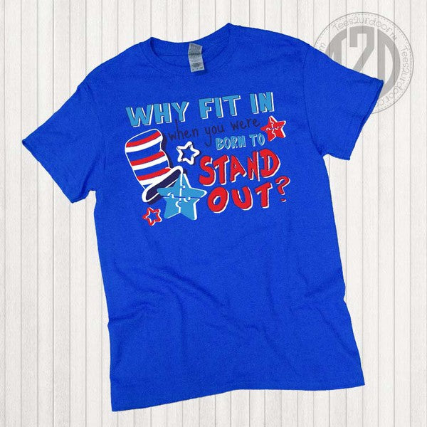 Why Fit In Teacher T-Shirt